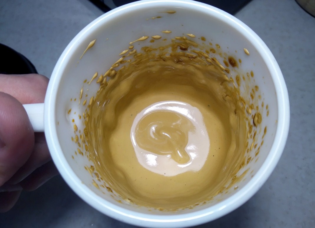 Взбитое растворимое кофе для капучино