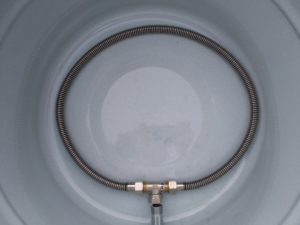 Самодельная фильтр-система из гибкой подводки для домашней пивоварни
