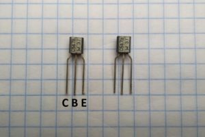 Транзисторы BC547 цоколёвка